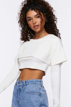 Cropped Combo Tee