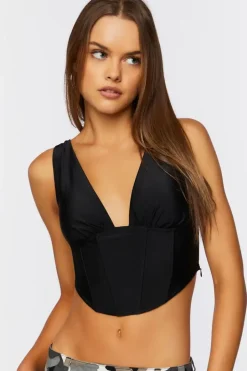 Cropped Corset Cami