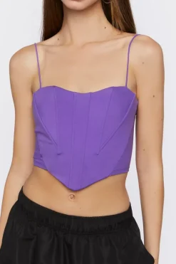 Cropped Corset Cami