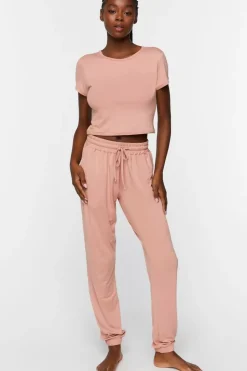 Cropped Lounge Tee