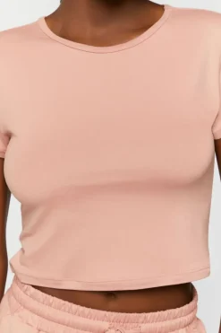 Cropped Lounge Tee