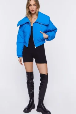 Cropped Puffer Jacket