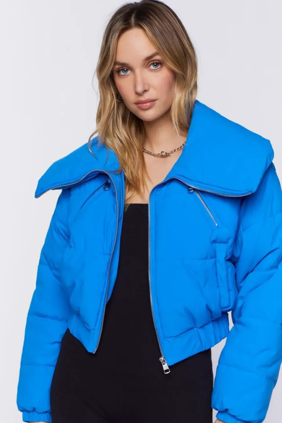 Cropped Puffer Jacket