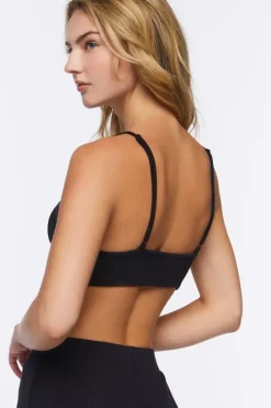 Cropped Rib-Knit Cami