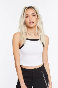 Cropped Ringer Cami