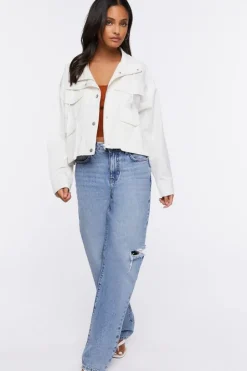 Cropped Trucker Jacket