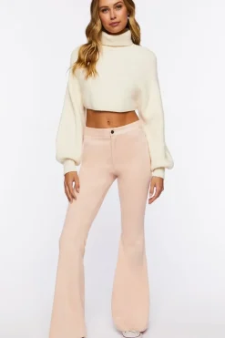 Cropped Turtleneck Sweater