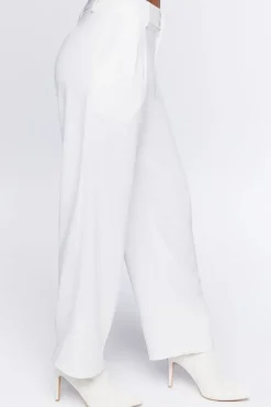 Cropped Wide-Leg Trousers