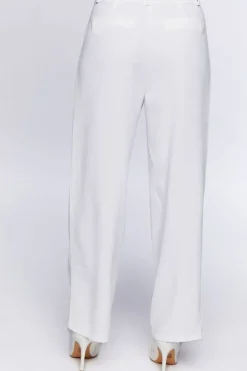Cropped Wide-Leg Trousers