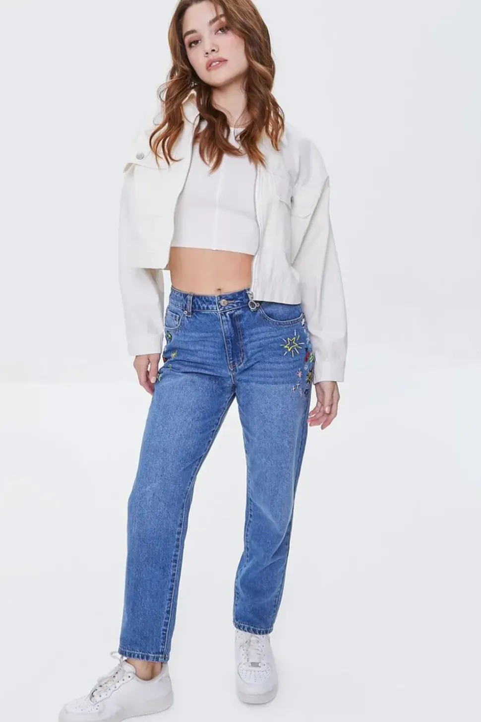 Cropped Zip-Up Jacket