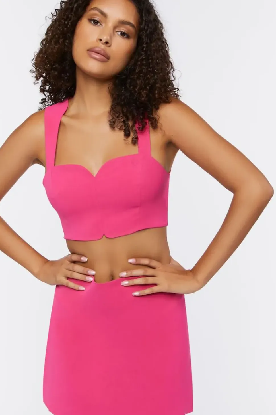 Crop Top & Mini Skirt Set