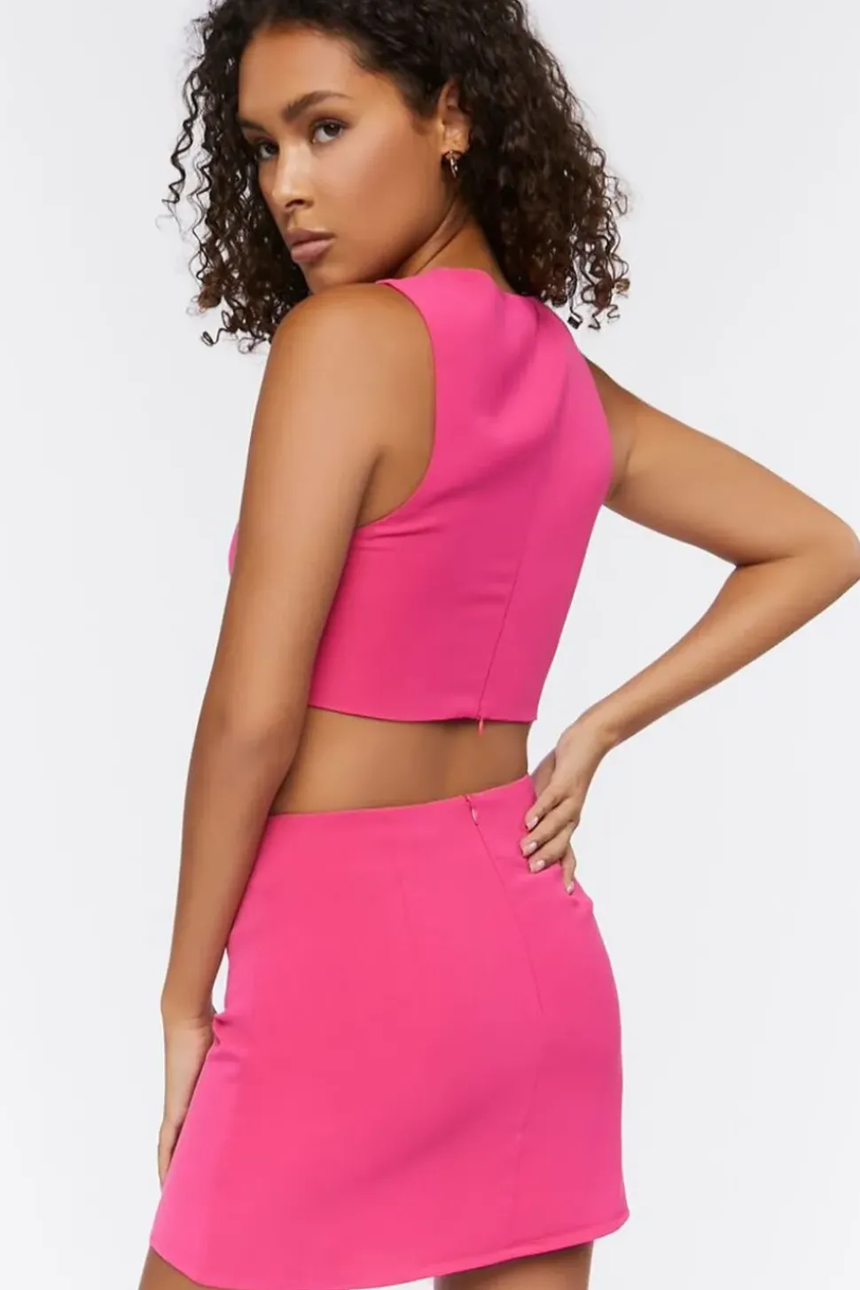 Crop Top & Mini Skirt Set