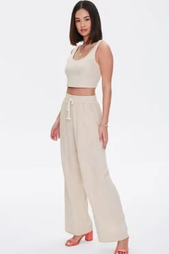 Crop Top & Pants Set