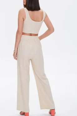Crop Top & Pants Set