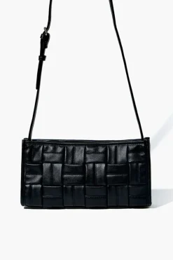 Crosshatch Quilted Crossbody Bag