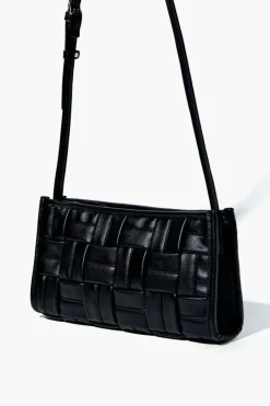 Crosshatch Quilted Crossbody Bag