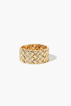 Crosshatch Stretch Bracelet