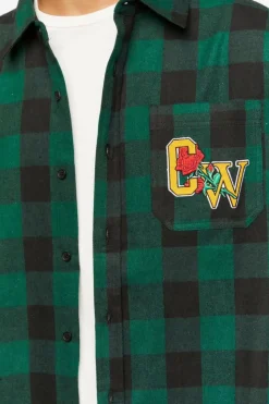 Culture Graphic Plaid Shirt