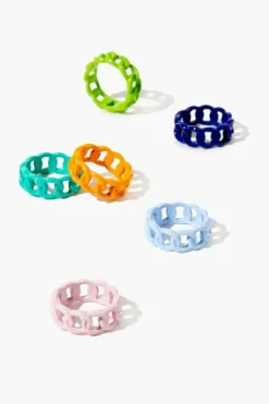 Curb Chain Ring Set