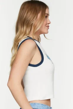 2 Cute 4 U Graphic Muscle Tee