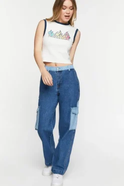 2 Cute 4 U Graphic Muscle Tee