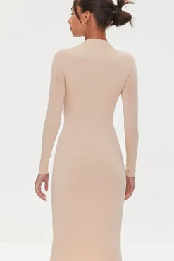 Cutout Bodycon Midi Dress