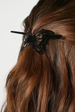 Cutout Butterfly Hair Clip