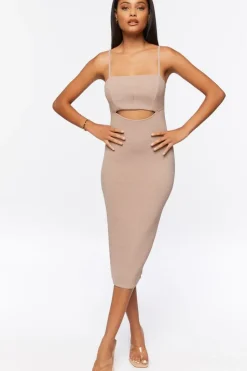 Cutout Cami Midi Dress