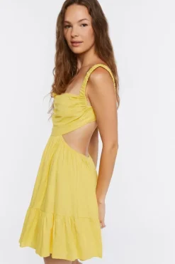 Cutout Fit Mini Dress