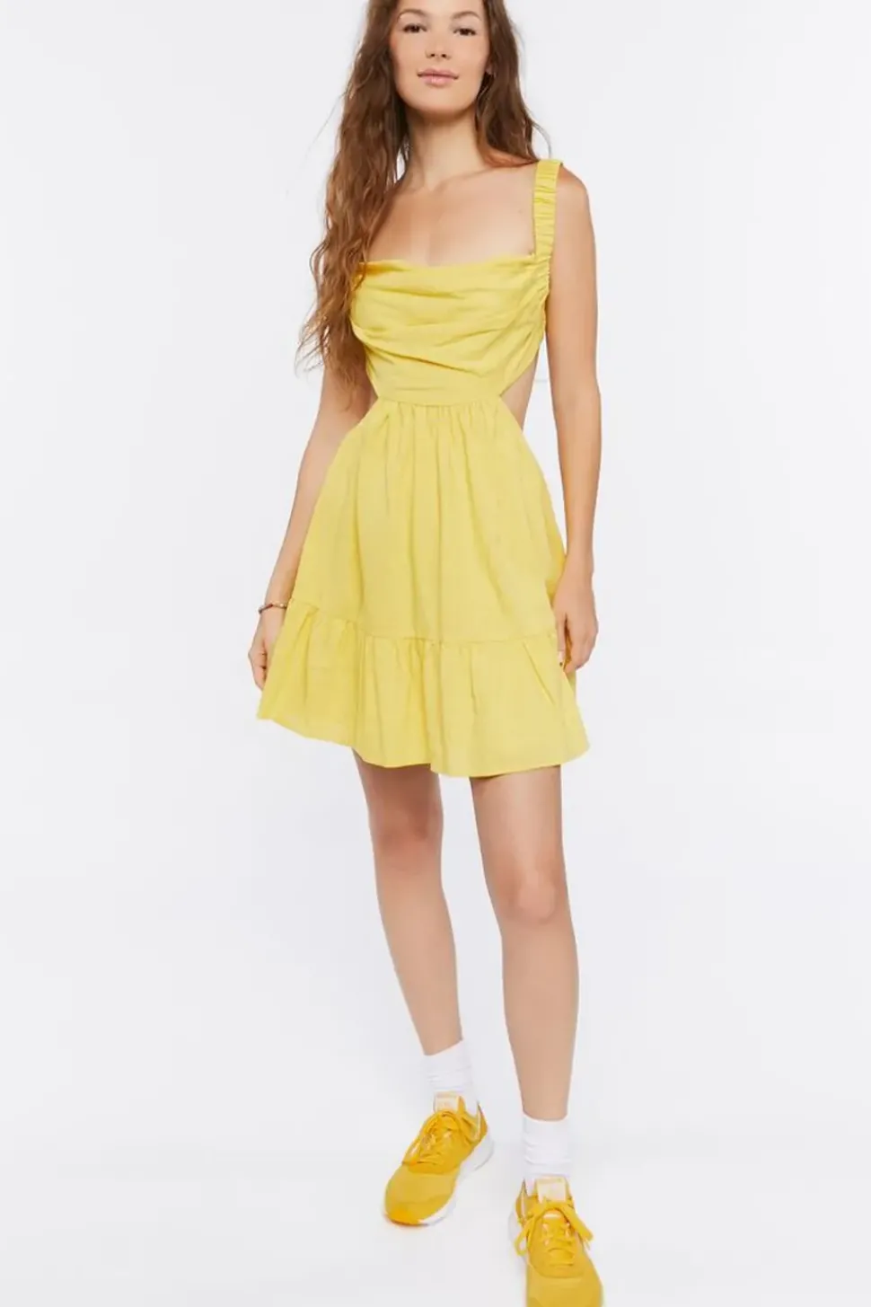 Cutout Fit Mini Dress