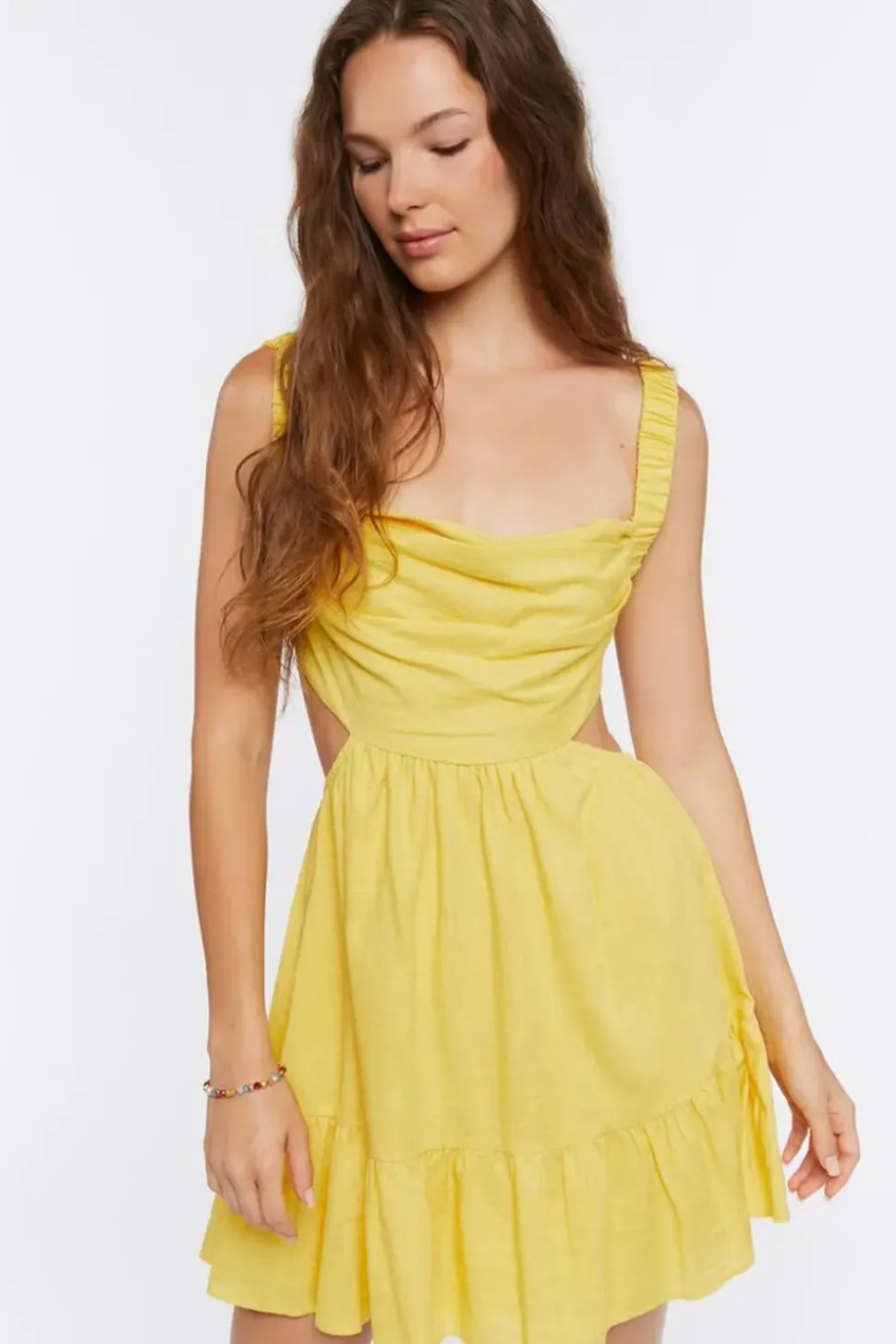 Cutout Fit Mini Dress