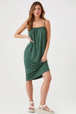 Cutout Midi Cami Dress