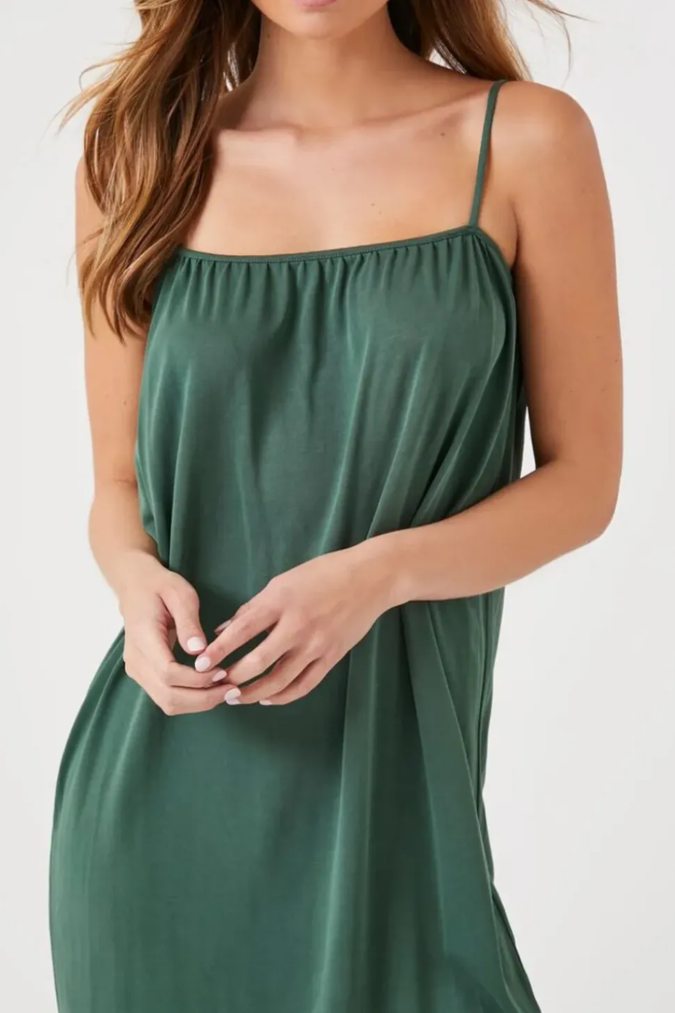 Cutout Midi Cami Dress
