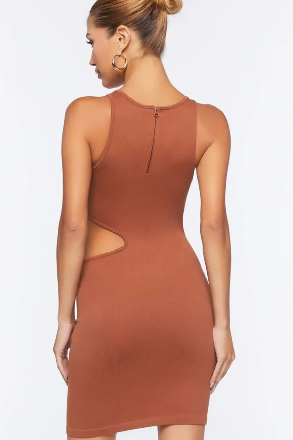 Cutout Mini Tank Dress