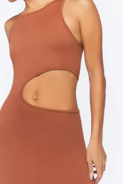 Cutout Mini Tank Dress