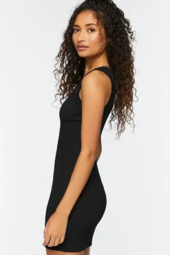 Cutout Sleeveless Mini Dress