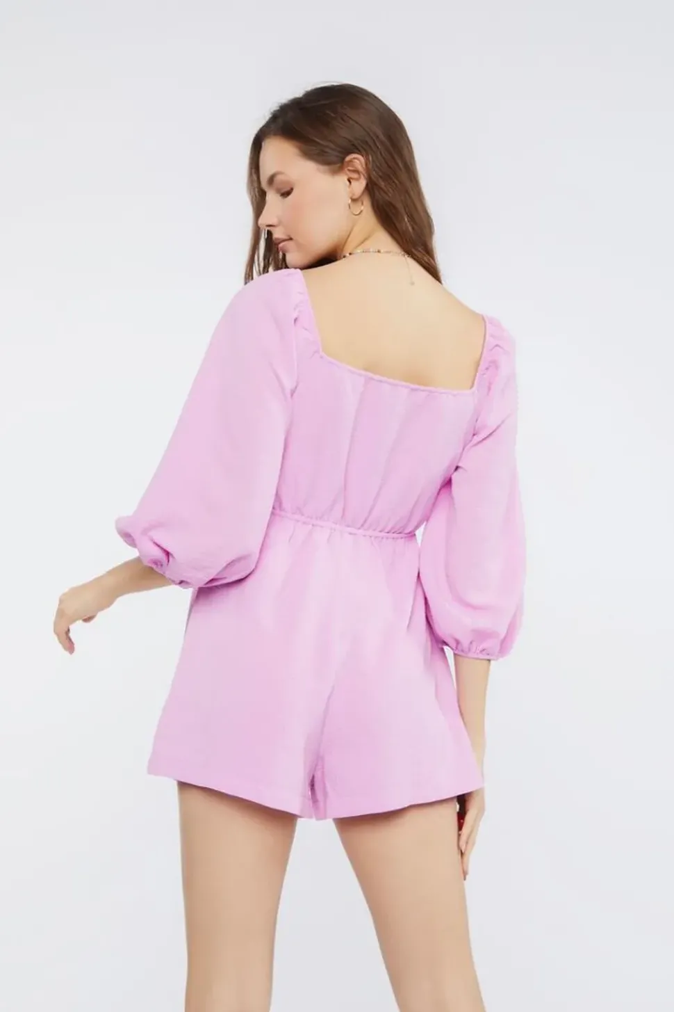 Cutout Tie-Front Romper