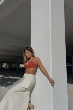 Cutout Triangle Bralette