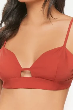 Cutout Triangle Bralette