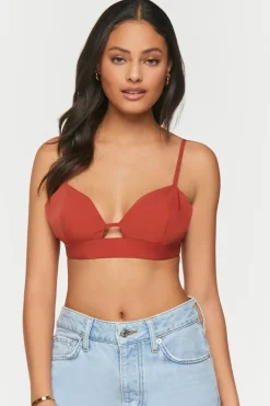 Cutout Triangle Bralette