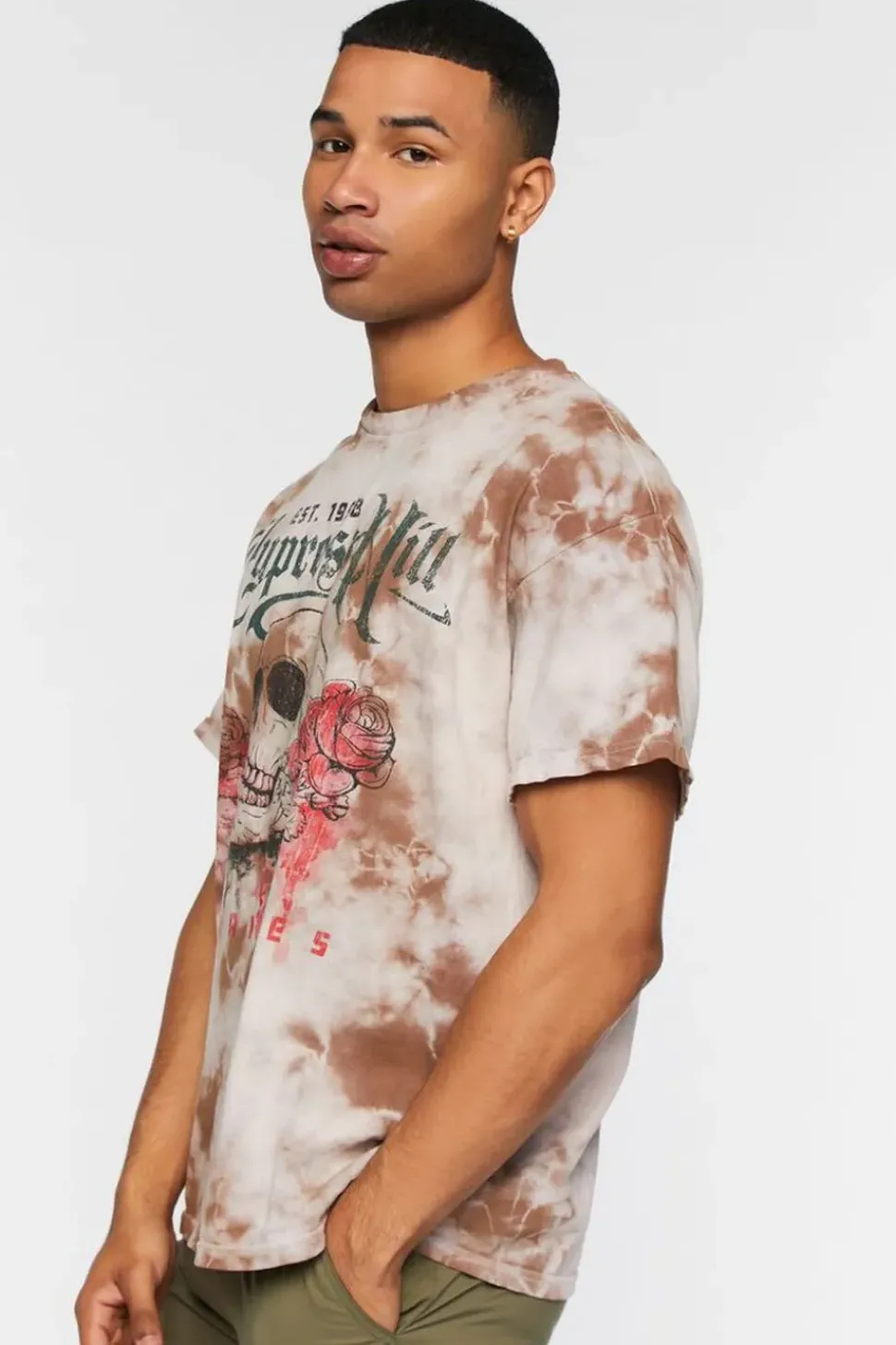 Cypress Hill Tie-Dye Graphic Tee