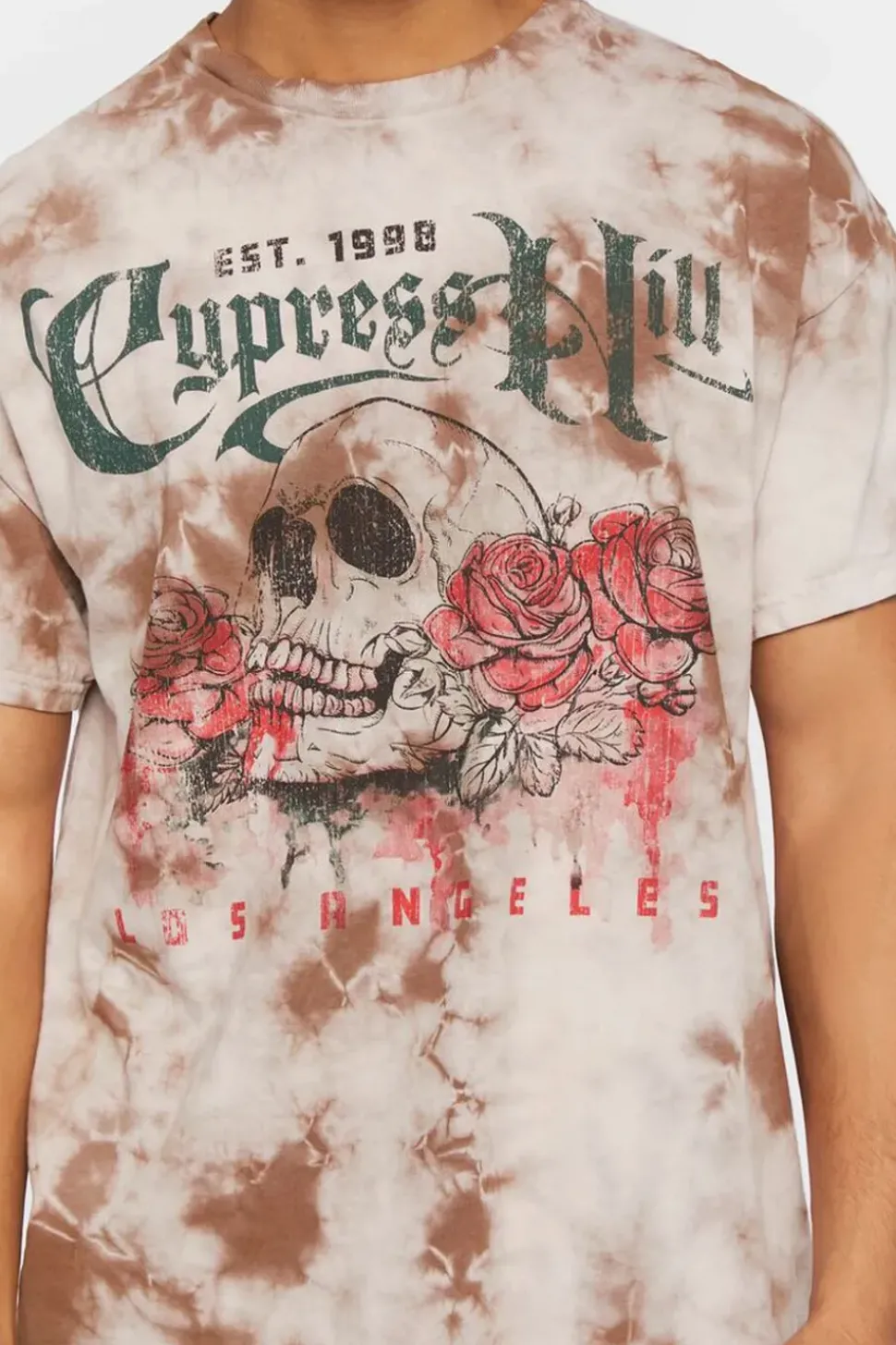 Cypress Hill Tie-Dye Graphic Tee