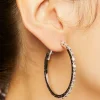 Cz Hoop Earrings