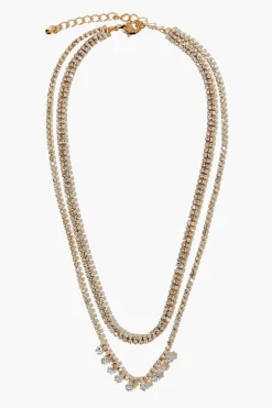 Cz Layered Necklace