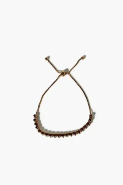 Cz Pull Cord Bracelet