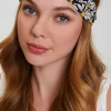 Daisy Floral Twisted Headwrap