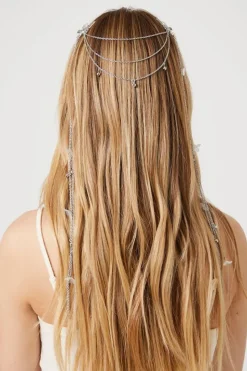 Dangling Butterfly Hair Chain
