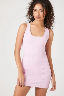 Denim Bodycon Mini Dress