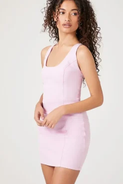 Denim Bodycon Mini Dress