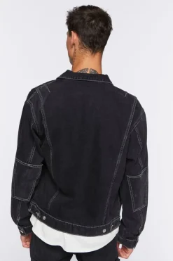 Denim Button-Up Jacket